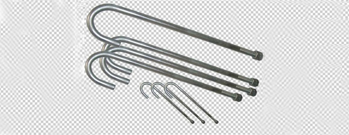 J Bolts, Stainless Steel 316 J Type Foundation Anchor Bolts, M22X120mm