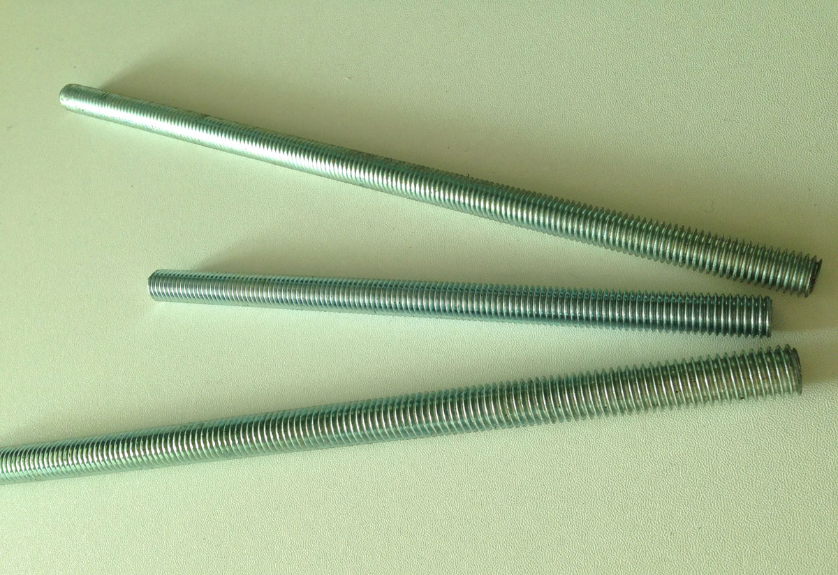 Threaded Rods, Zinc Plated Galvanized Threaded Rods Din976, M16X2000mm