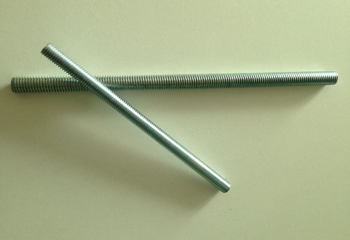 Threaded Rods, Zinc Plated Threaded Rods Din976, M12X2000mm