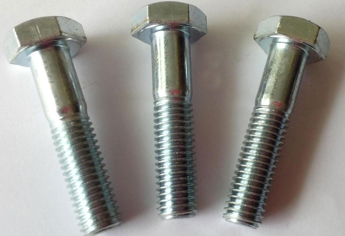 China DIN 931, Zinc Plated Galvanized DIN 931, M6x100mm
