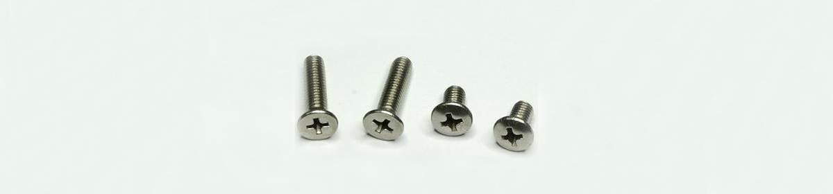 Aluminium Alloy Machine Screws, Countersunk Hex Head M5 x 35mm