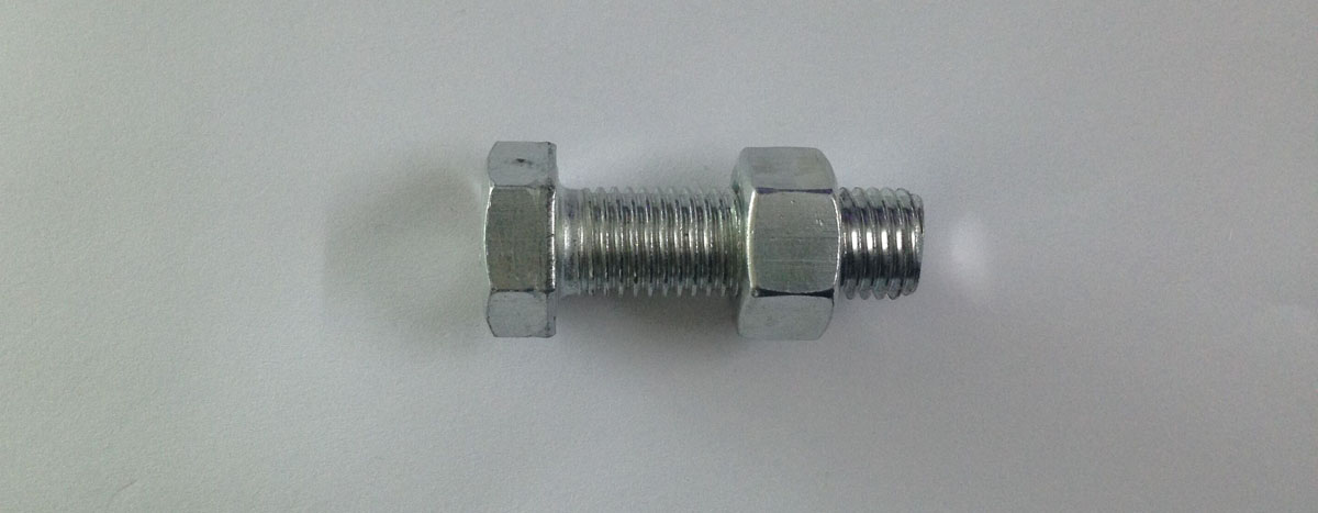 Zinc Plated Galvanized Carbon Steel Hex Bolts with Nuts M16X60
