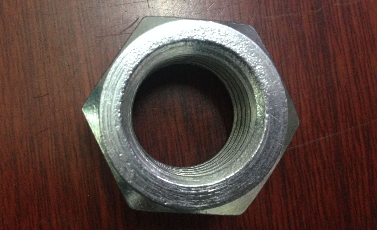 Zinc Plated Galvanized Carbon Steel Hex Nuts M24