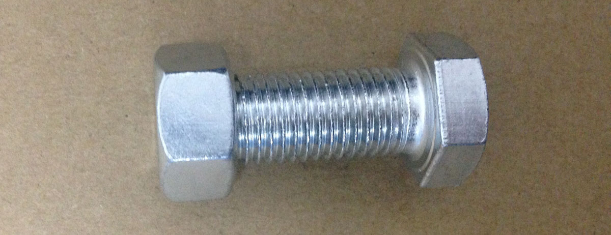 Zinc Plated Galvanized Carbon Steel Hex Bolts with Nuts M16X44