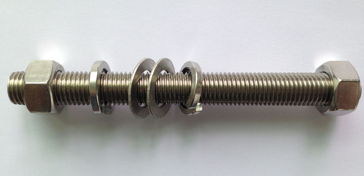 Stainless Steel Stud Bolts Assembly M20X158