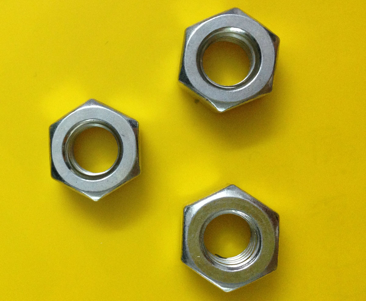 Zinc Plated Galvanized Carbon Steel Hex Nuts M8