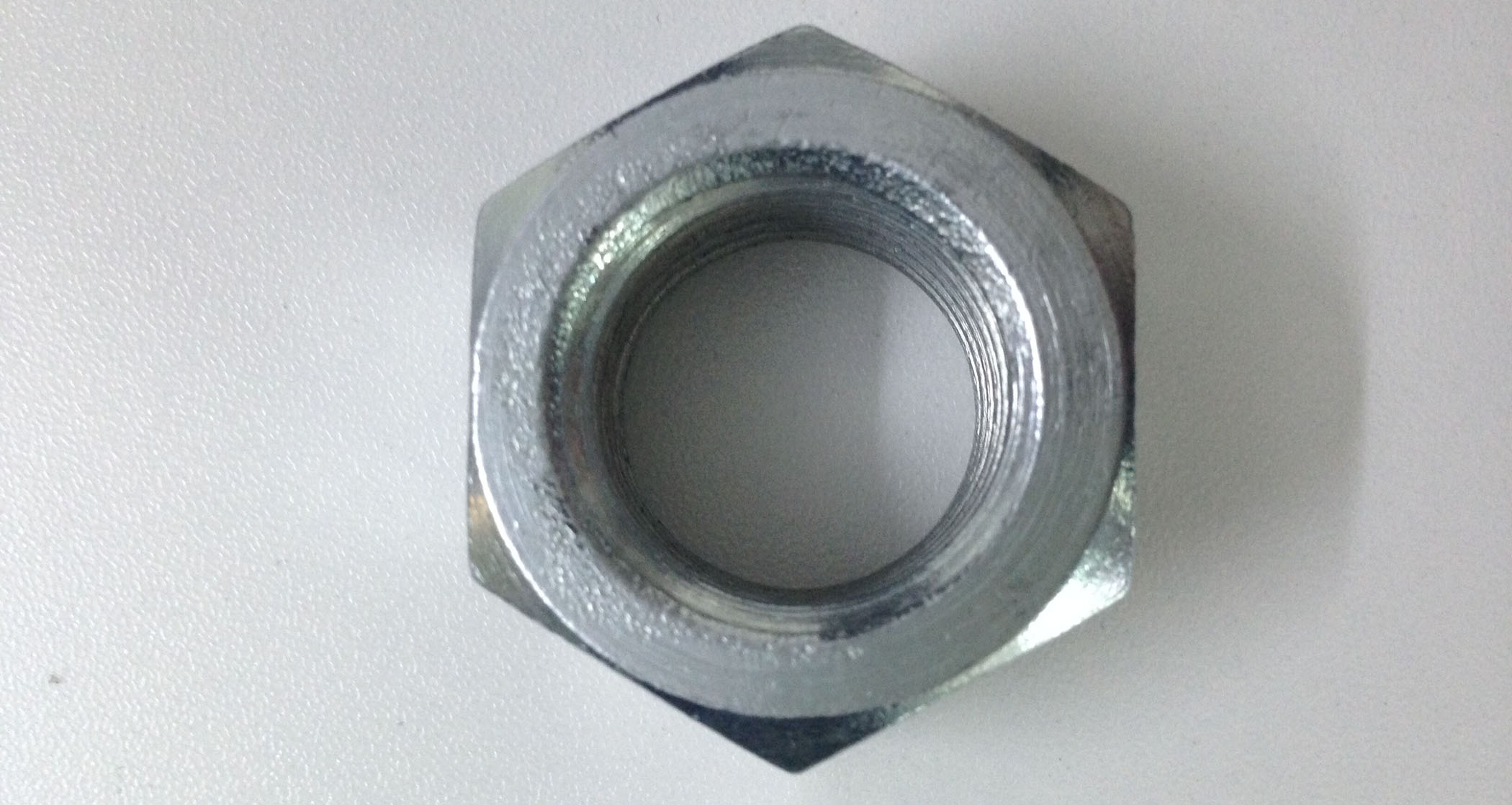 Zinc Plated Galvanized Carbon Steel Hex Nuts M22