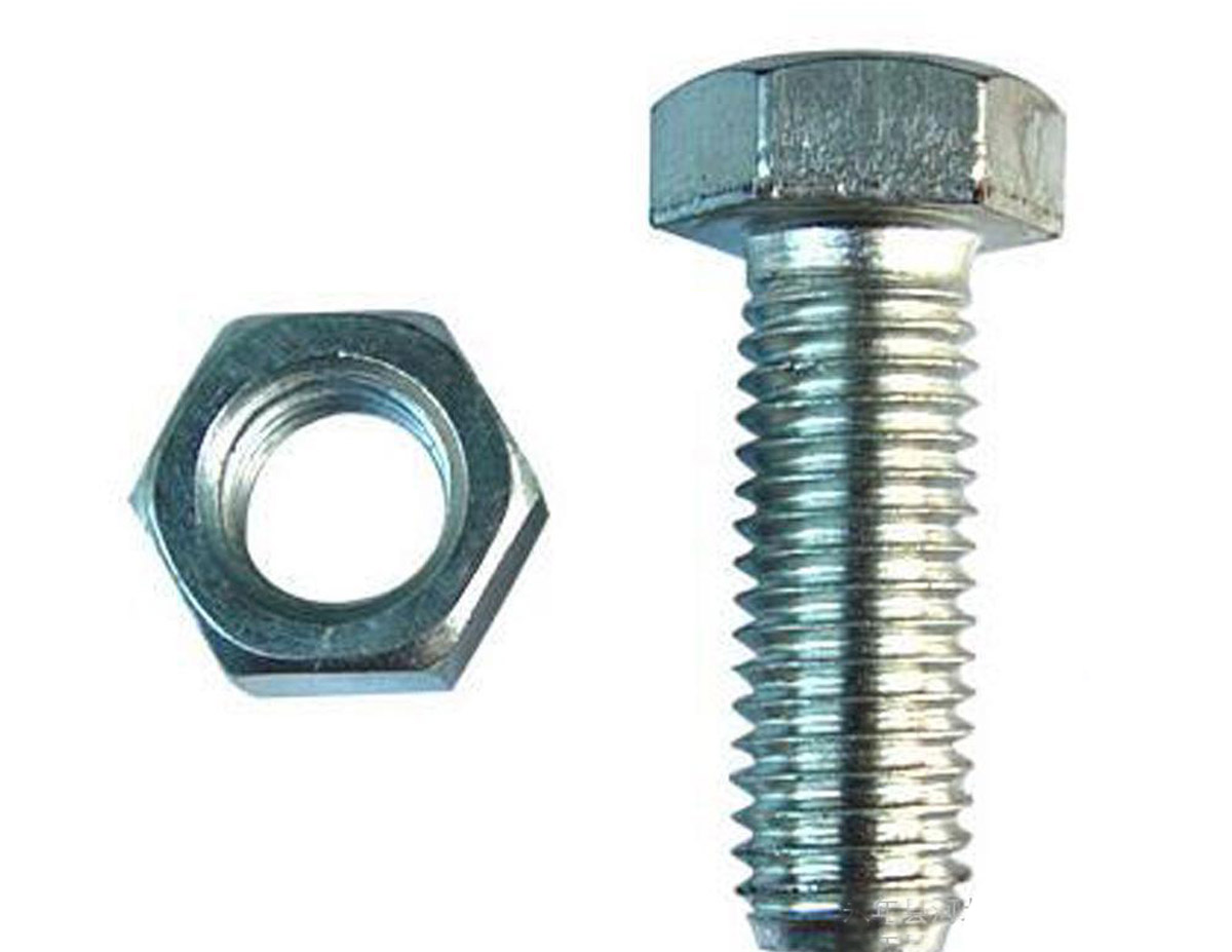 Zinc Plated Galvanized Carbon Steel Hex Bolts with Nuts M16X85
