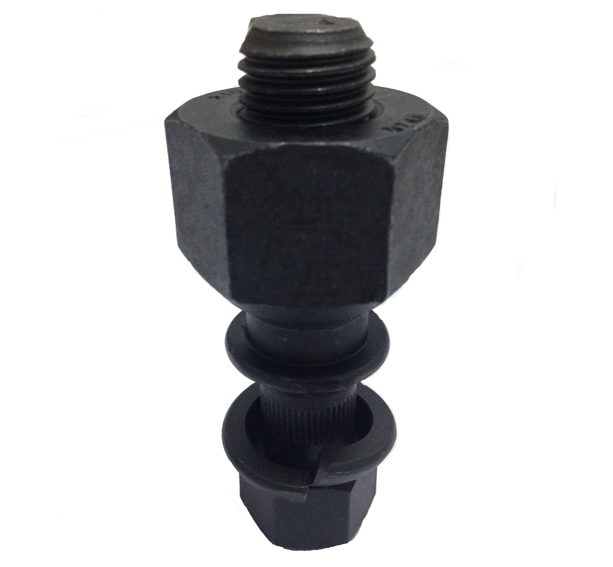 Black Oxide Alloy Steel Wheel Bolts Assembly M22X103