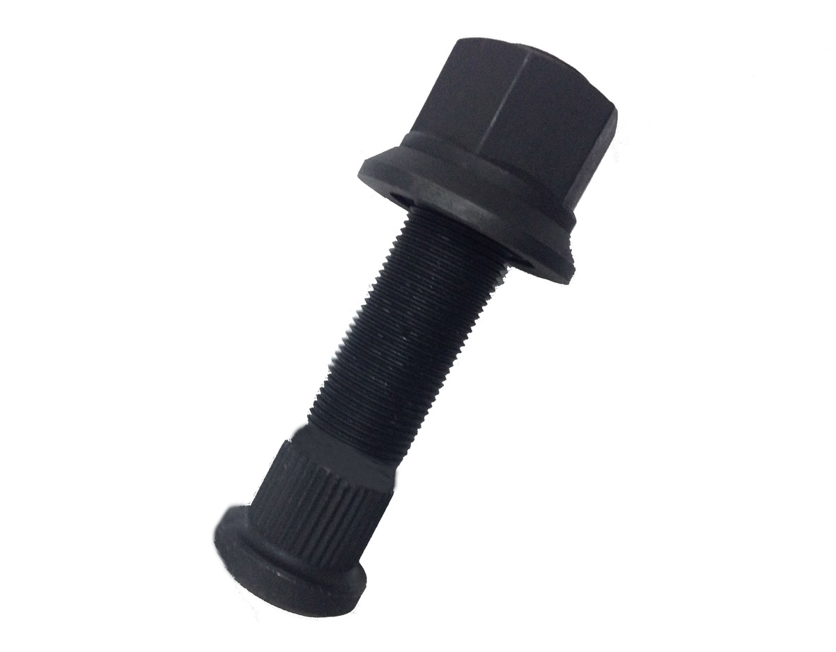 Black Oxide Alloy Steel Wheel Bolts Assembly M22X113