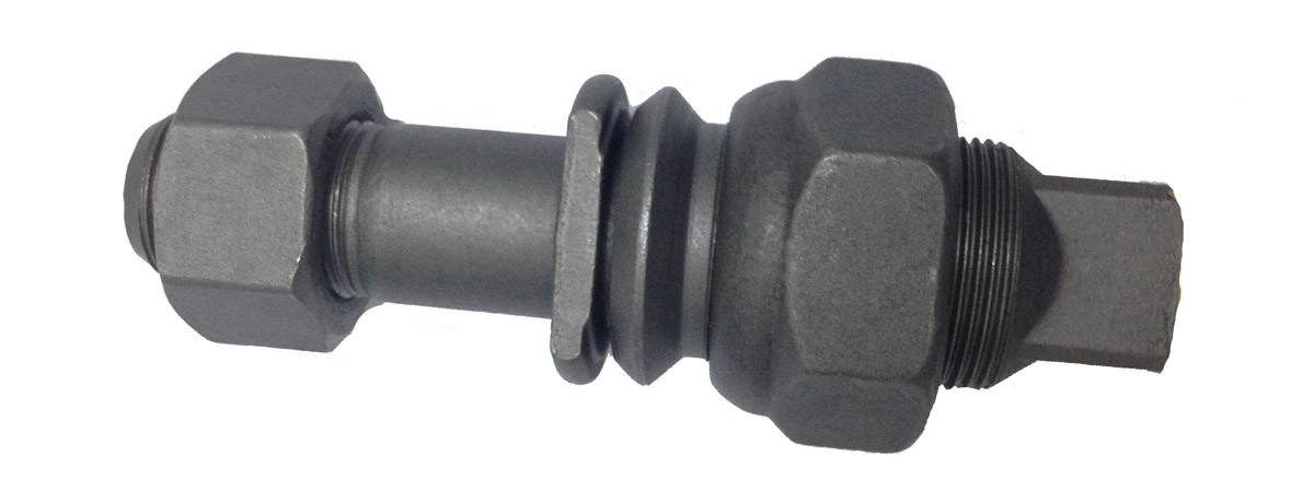 Phosphate Alloy Steel Wheel Bolts Assembly M30X124