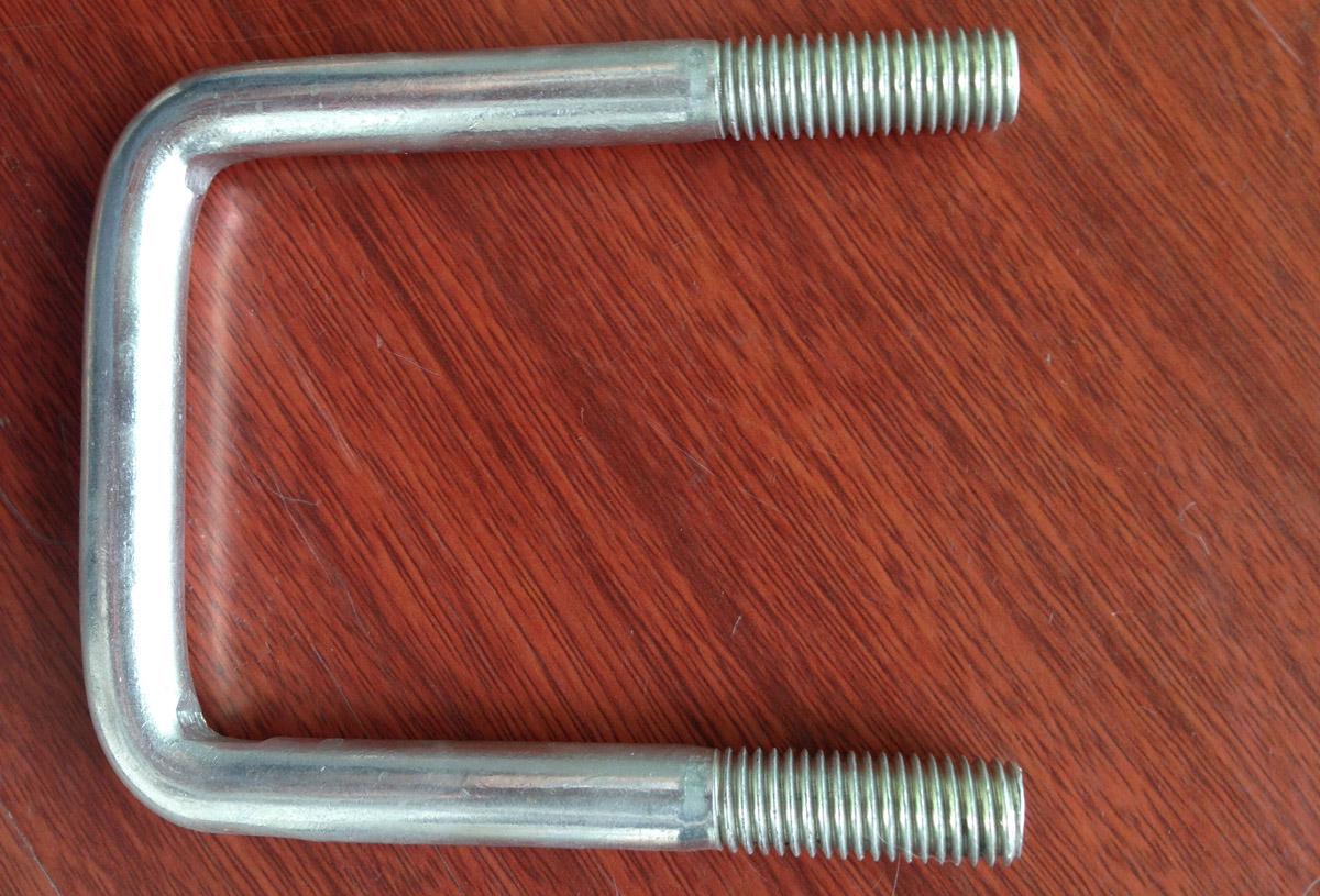 Zinc Plated Galvanized Carbon Steel U Bolts M14X72X107