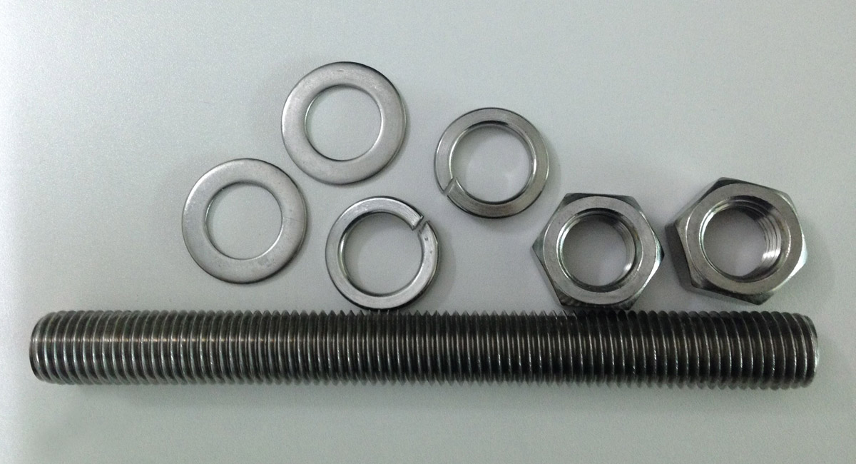 Stainless Steel Stud Bolts Assembly M22X158