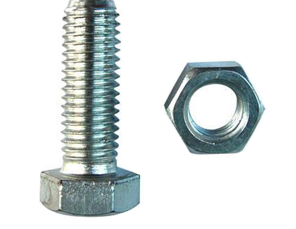 Zinc Plated Galvanized Carbon Steel Hex Bolts with Nuts M18X85