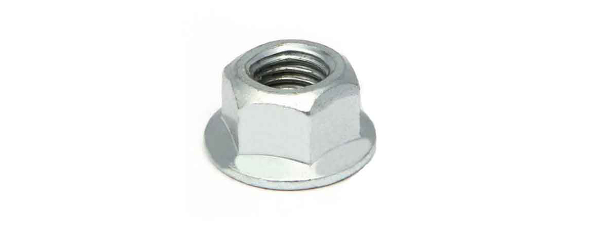 China Din6927 Flanged Full Metal Lock Nuts M10