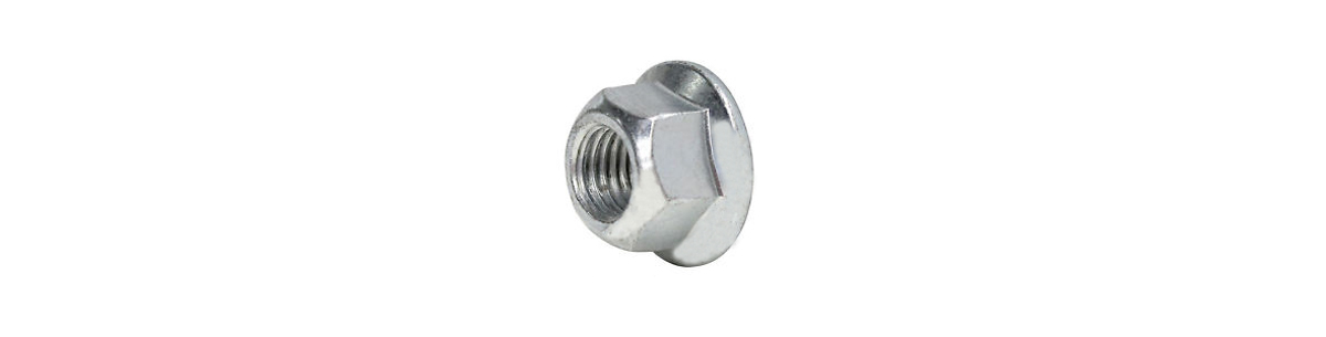 China Din6927 Flanged Full Metal Lock Nuts M12
