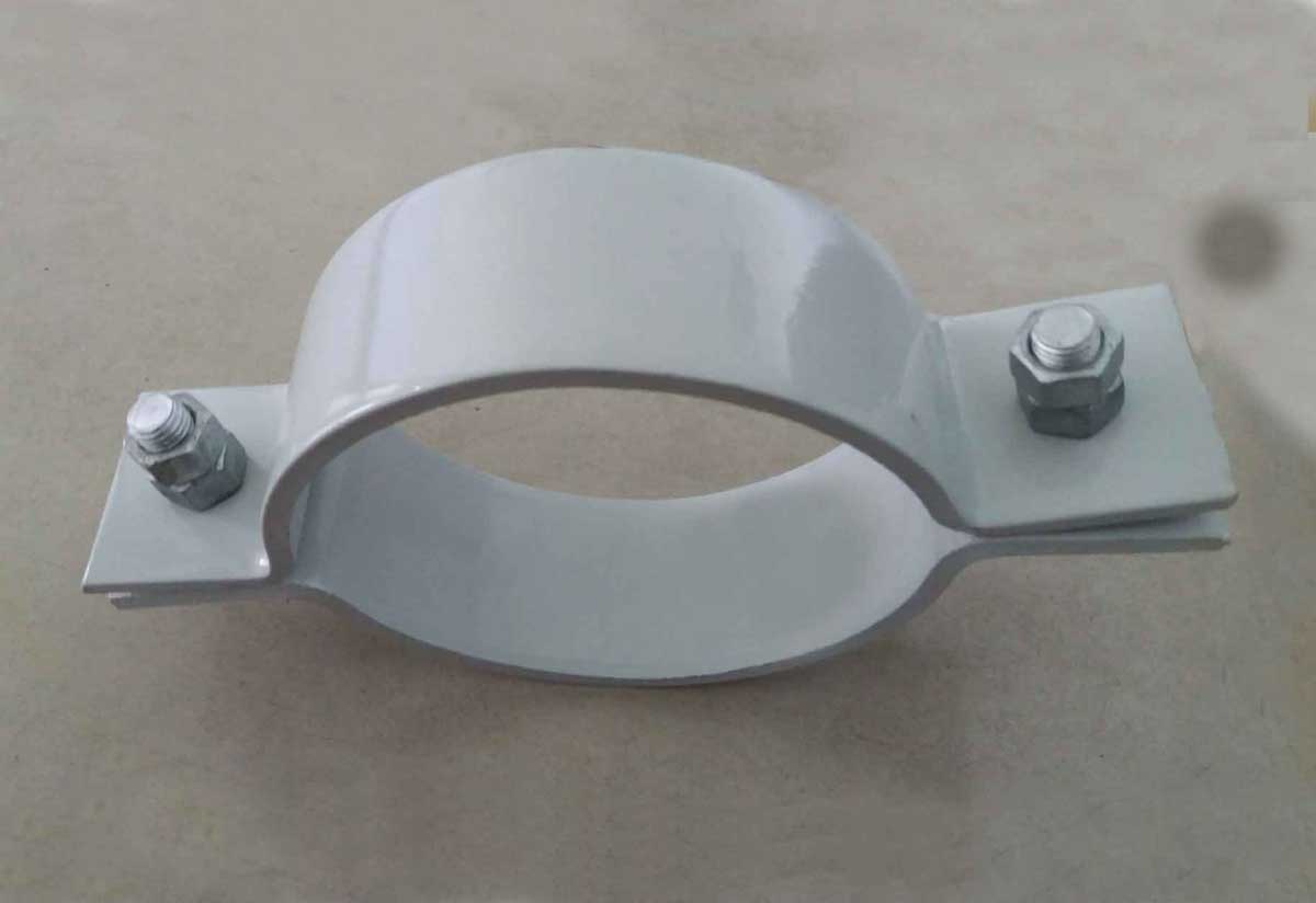PVC Coating U-Clamps With 2 Bolts And 4 Nuts,110 X 12 X 462/M20 X 100