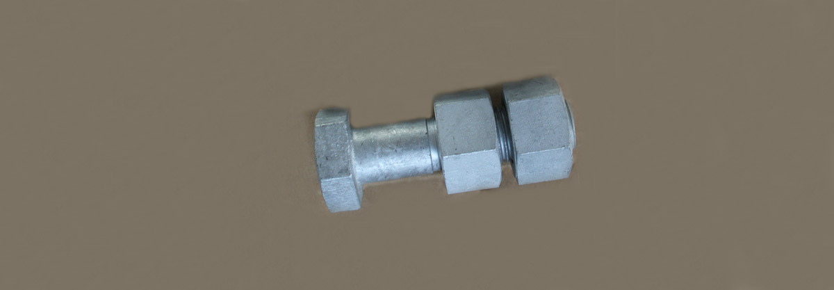 China Stud Bolt C/W 2PC A194 2H Heavy Hex Nut,5/8x 80