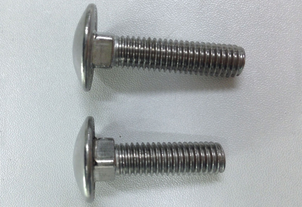 Carriage Bolts, Stainless Steel M8X40