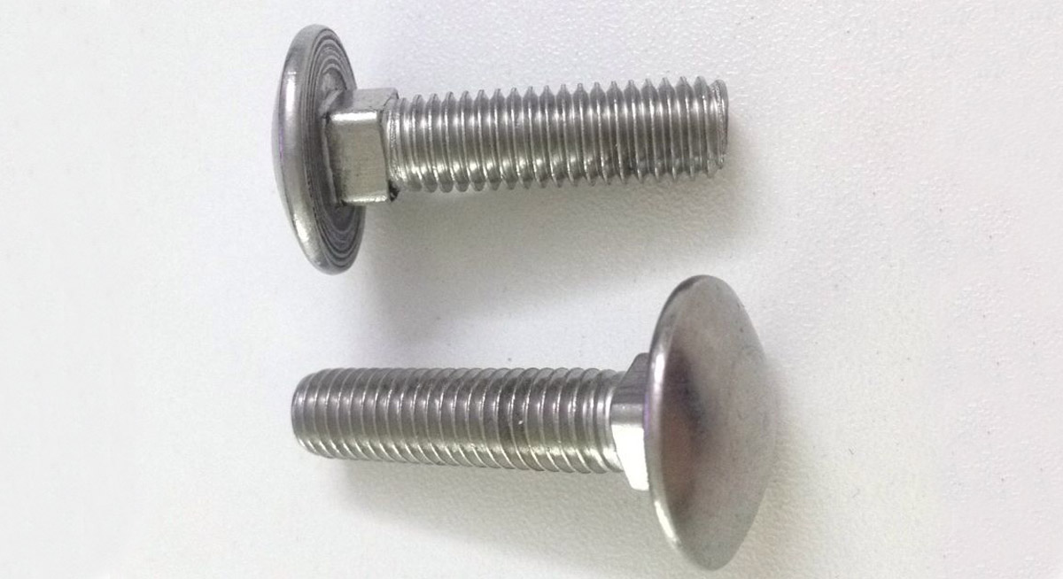 Carriage Bolts, Stainless Steel M8X35