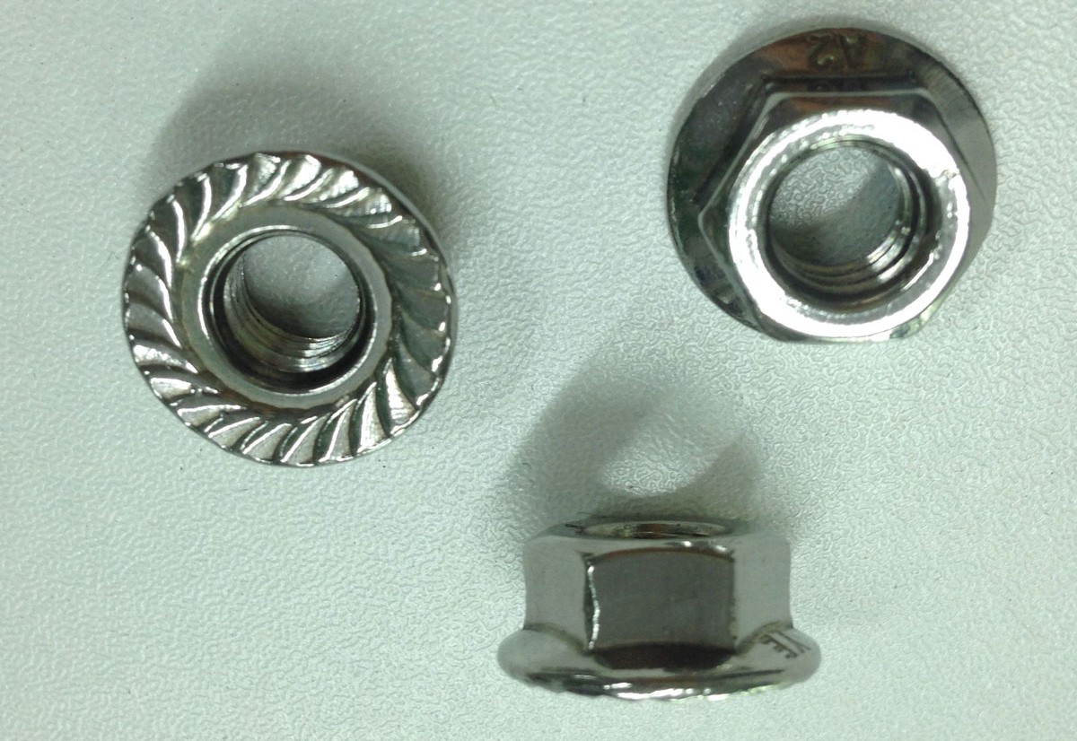 Flange Nuts, Stainless Steel 304 M8