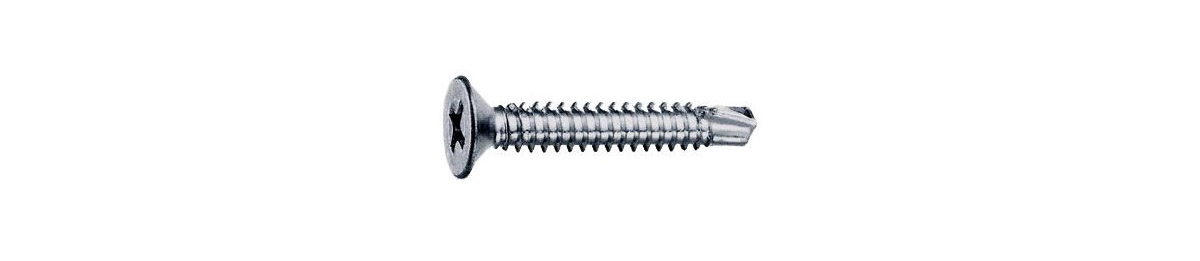 Self Drilling Screws, CSK Head DIN7504 3.9 x 19mm