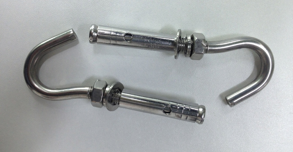 Anchor Bolts, Stainless Steel 304 M8X60mm