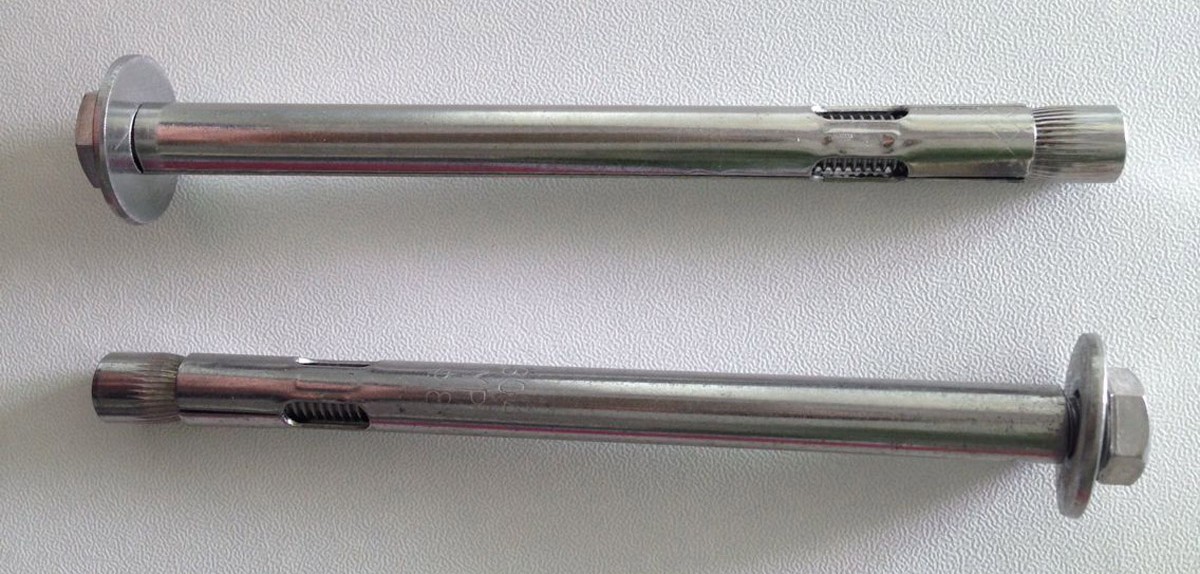 Anchor Bolts, Stainless Steel 316 M12X90mm