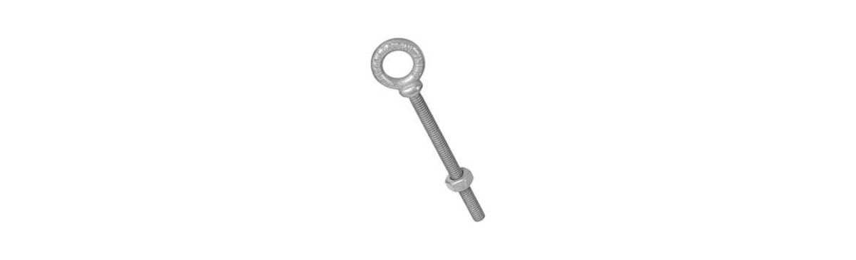 Eye Bolts, Hot Dip Galvanized Carbon Steel Eye Bolts with Nut M8X175mm