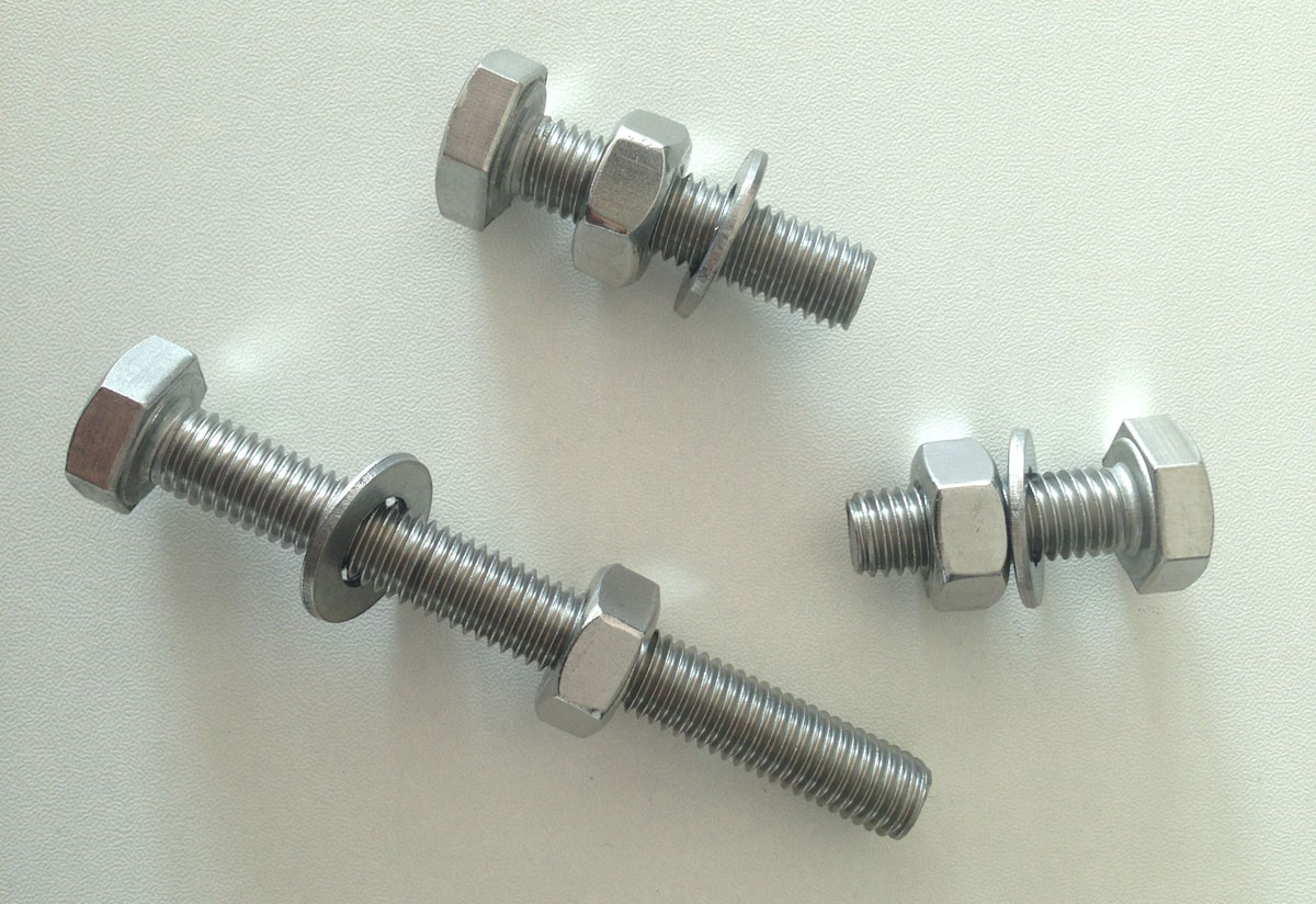 Hexagon Bolts, Stainless Steel M16x125mm
