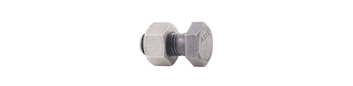 Heavy Hex Head Bolts, Hot Dip Galvanized M14 x 120mm