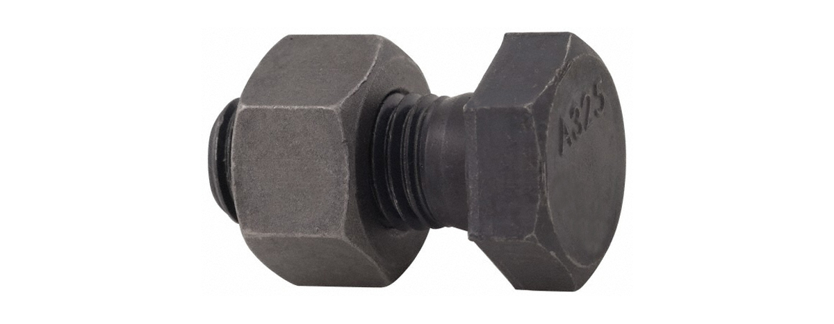 Heavy Hex Head Bolts, Hot Dip Galvanized M12 x 100mm