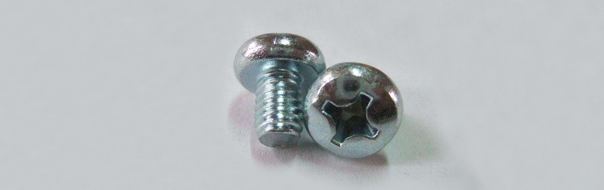 Screws, Zinc Plated Pan Head Screws with Cross Recess DIN7985 M3 x 10mm