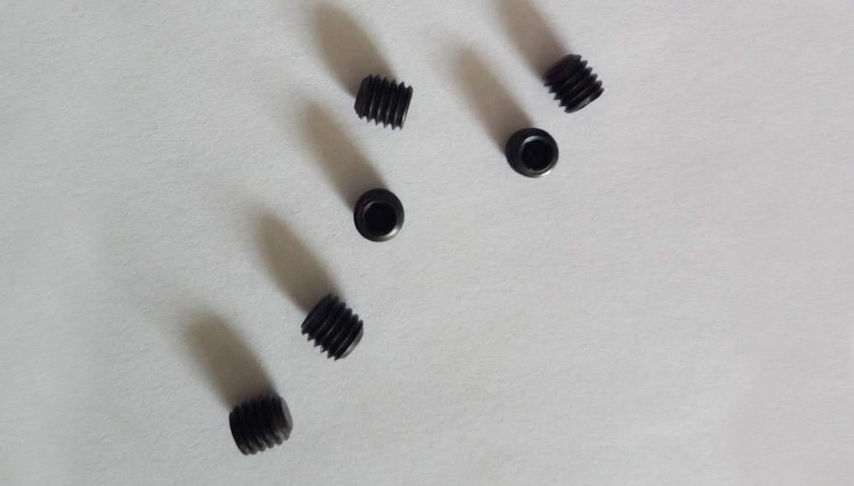 Screws, Hexagon Socket Set Screws with Flat Point DIN913 M6 x 6mm
