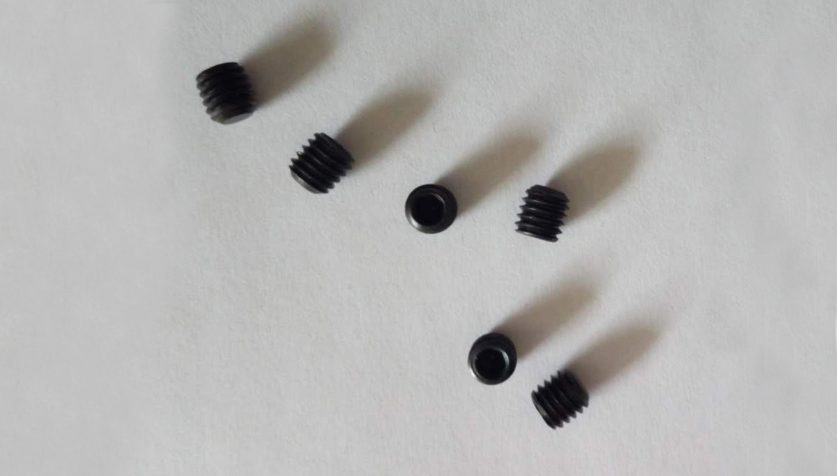 Screws, Black Hexagon Socket Set Screws DIN913 M6 x 8mm