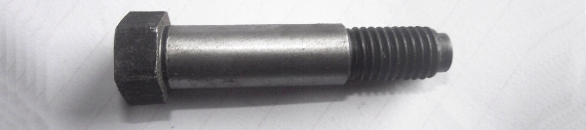 Black finish din933 hex bolt 