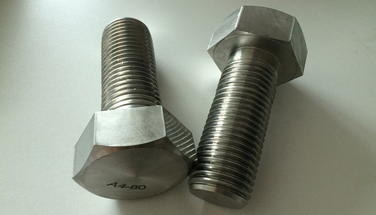 DIN933 A4-80 Hex Bolt M48X120 2