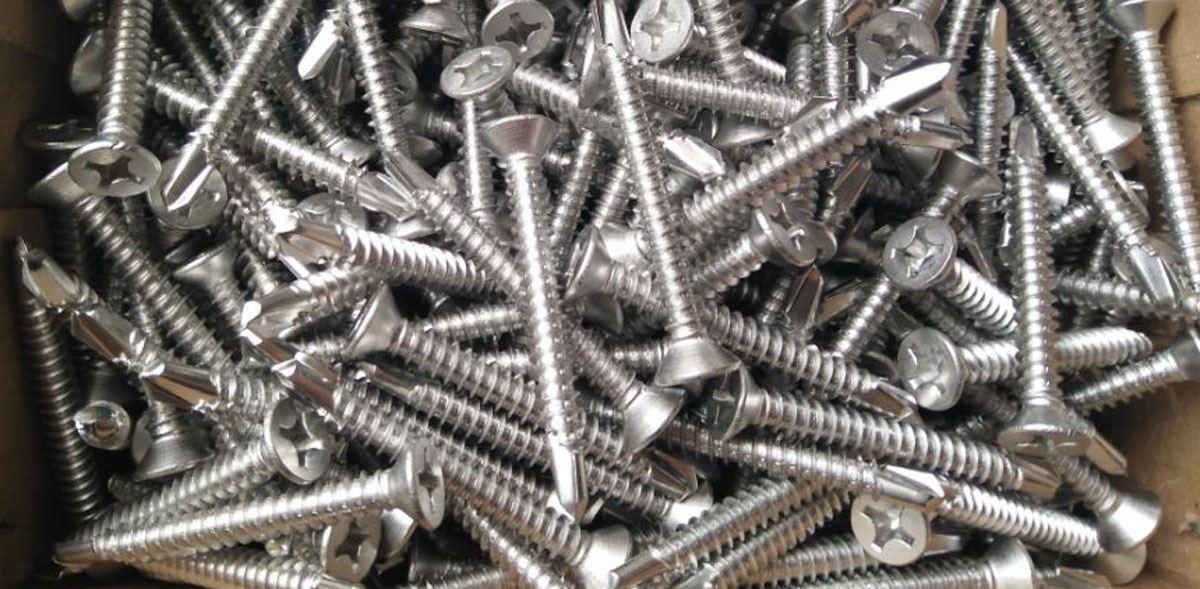 SS316 Countersunk head Self Drilling Screw DIN7504P Gross recessed 5.5X50