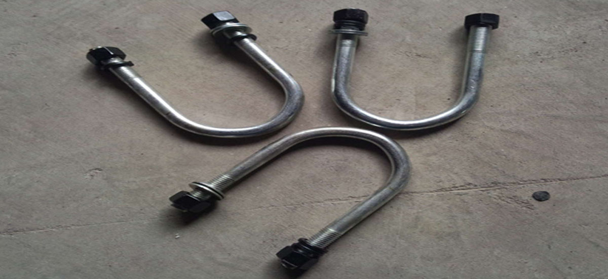 Carbon Steel U Bolt With Zinc Plated