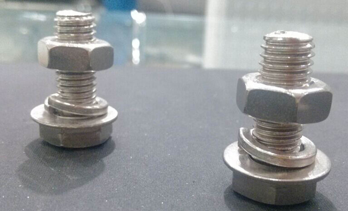 Stainless steel Mechanical bolt with nuts 