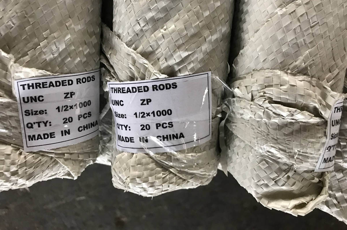 ZP Threaded Rods, 1m threaded rods, Carbon Steel Zinc Plated Threaded Rods 2