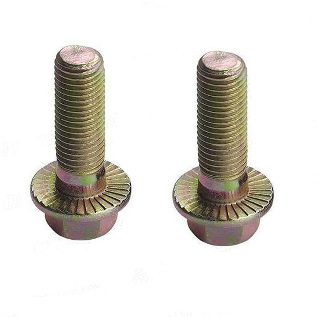 Knurled DIN692 flange hex bolt