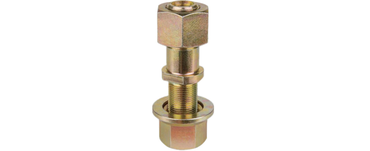  Golden color wheel hub bolt 
