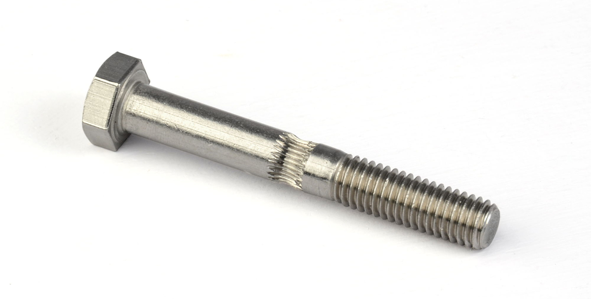 China Stainless Steel Hobbed Bolts, M8X55