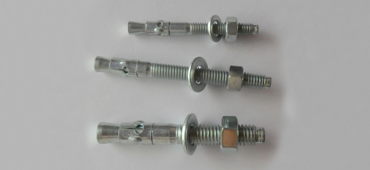 China Zinc Plated Galvanized Carbon Steel Wedge Anchor Assembly M20X160