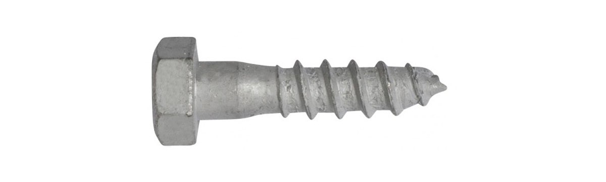 Coach Screws, Hot Dip Galvanized M10 x 200mm