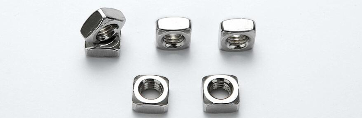 SS304 Square Nut with threaded hole, A2 Square plate with threaded nut