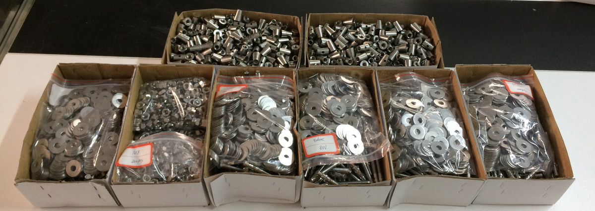 A2 Anchor Bolt M8X75 with A2 Tapered Nut M8 2