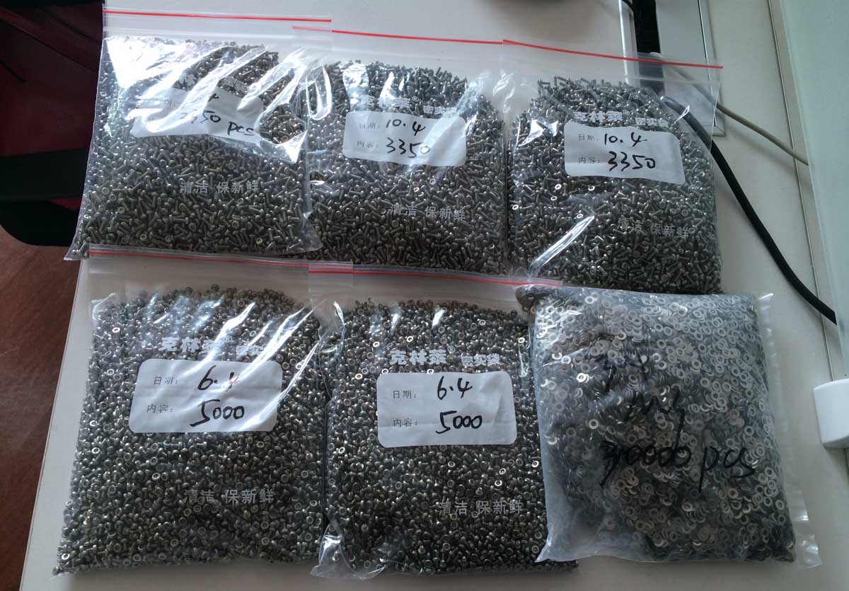 SS304 Self-tapping flat head Torx Pin Screw M3 3