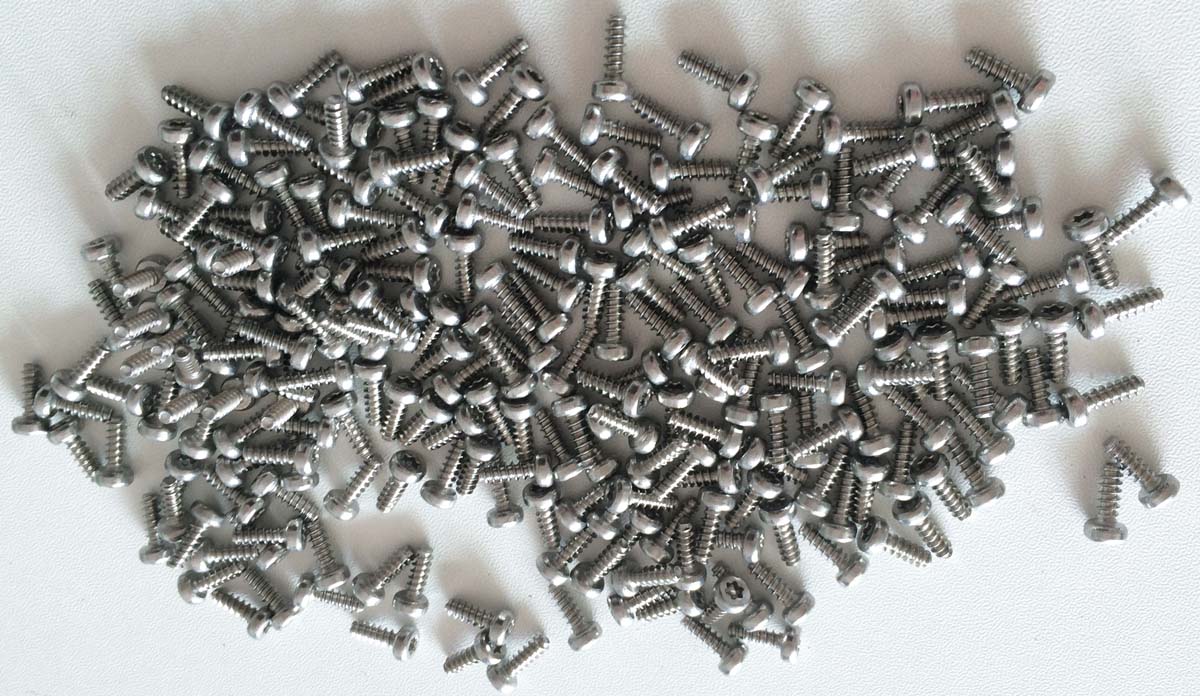 SS304 Self-tapping flat head Torx Pin Screw M3 4
